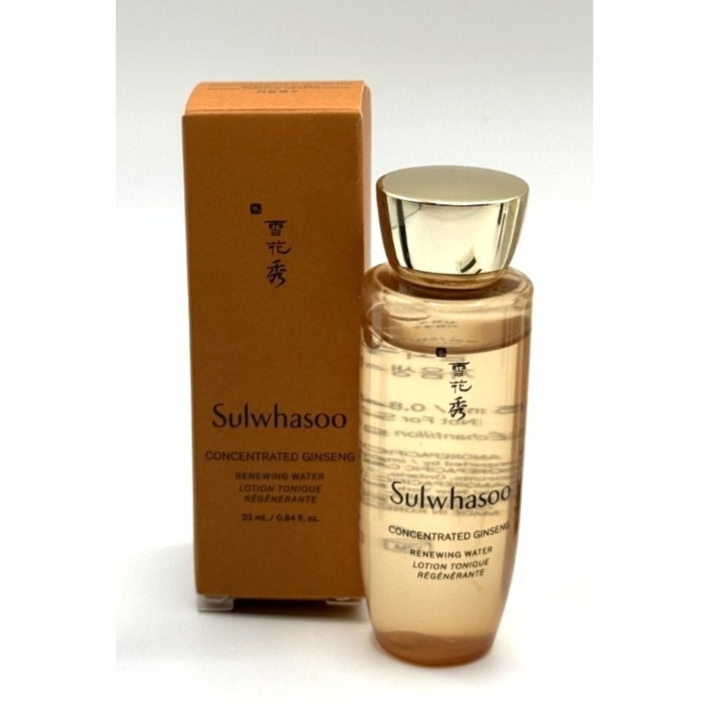 Sulwhasoo Concentrated Ginseng Renewing Water 23ml / 0.84oz NIB Anti-Aging Toner